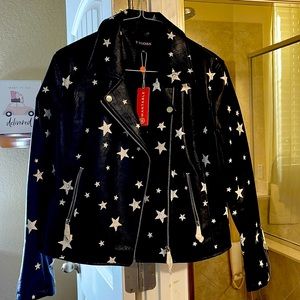 Vigoss  XL Painted Stars Moto Jacket
